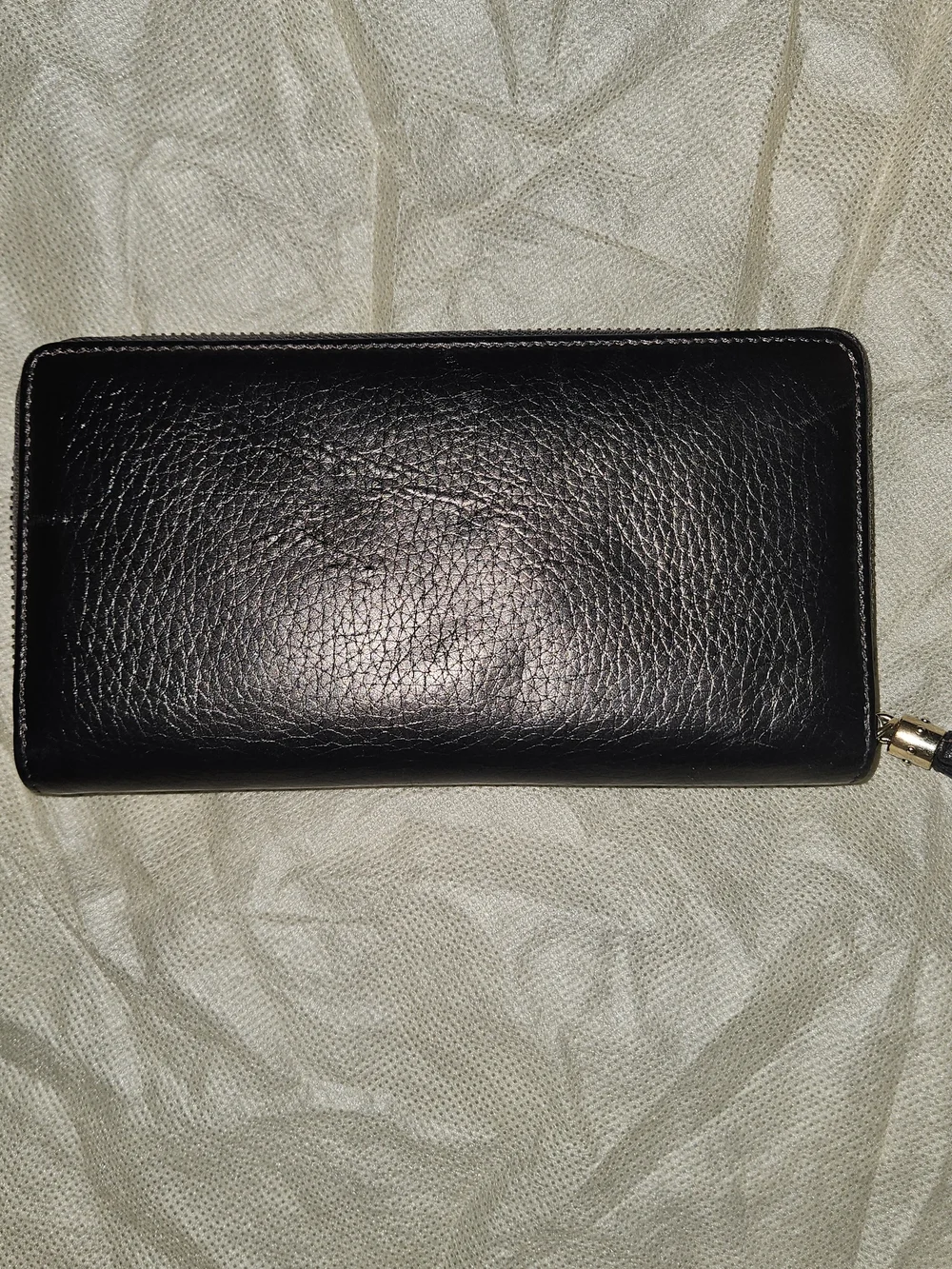 Gucci Double G Zip Wallet with Tassel